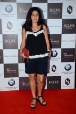 on the red carpet for Perina Qureshi
